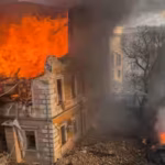 firefighters-attempt-to-extinguish-fire-at-the-site-of-the-ukraines-academy-of-sciences-building-hit.avif